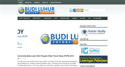 Desktop Screenshot of karir.budiluhur.ac.id